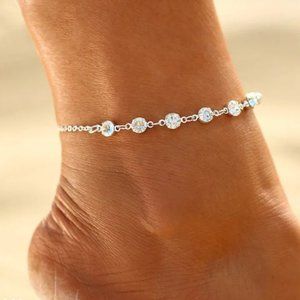 Brand New Sparkly Ankle Bracelet Anklet Jewelry
